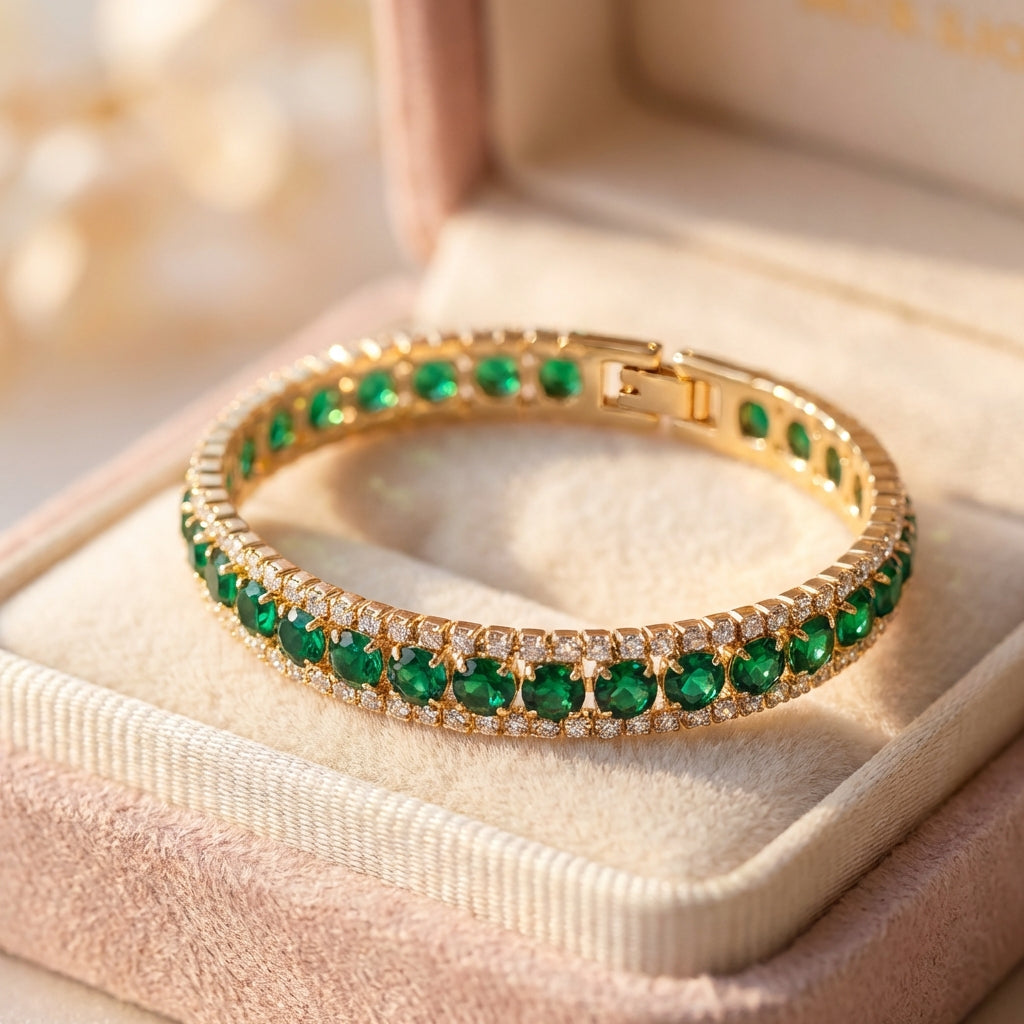Elegant Green Bracelet