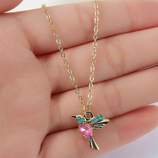 Elegant Hummingbird Necklace