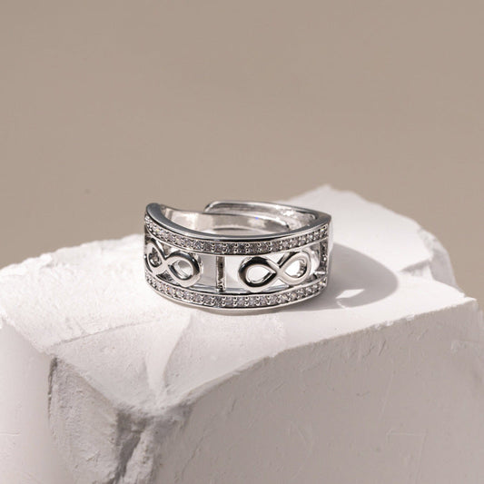 Elegant Infinity Ring