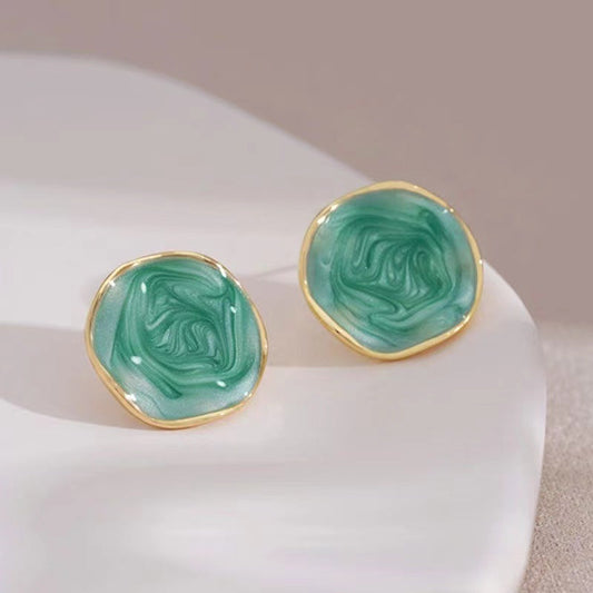 Elegant Jade Earrings