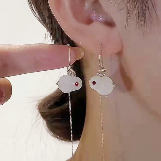 Elegant Jade Earrings
