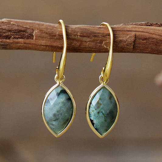 Elegant Labradorite Earrings