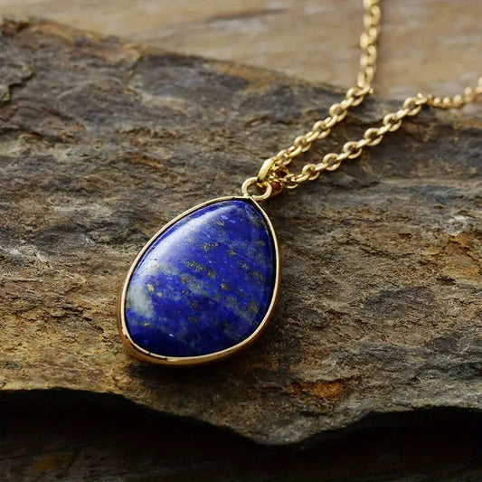Elegant Lapis Lazuli Necklace