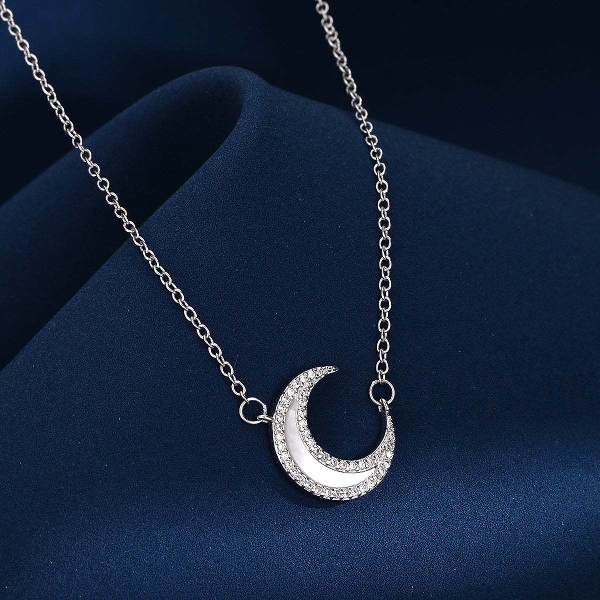 Elegant Moon Necklace
