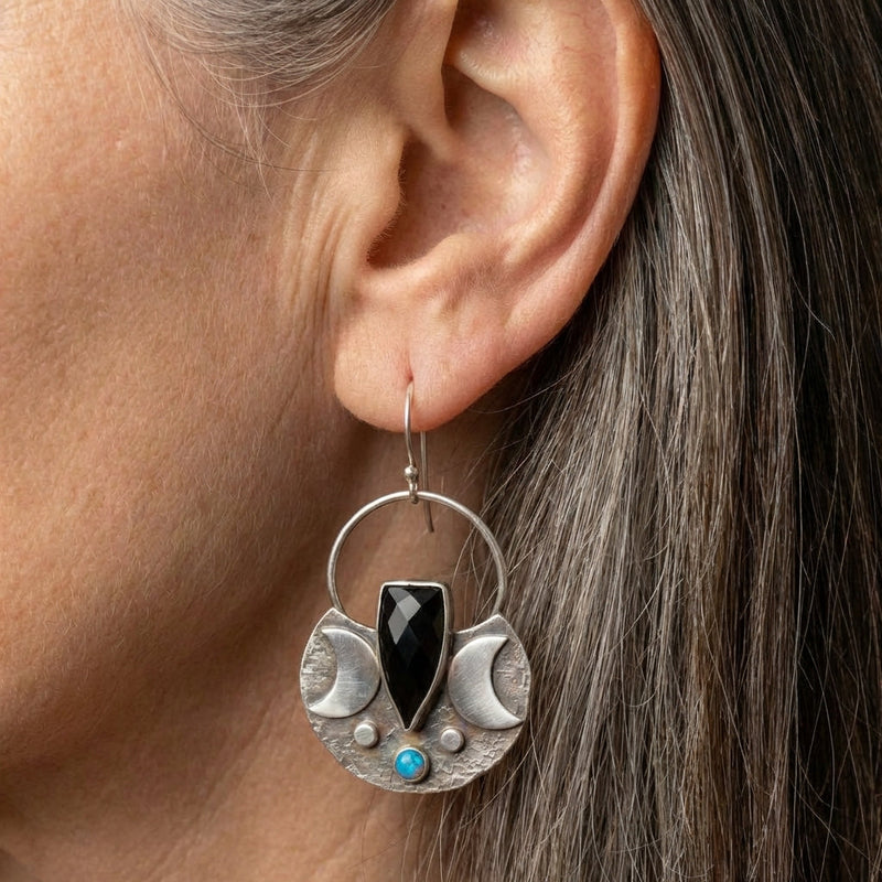 Moon Phase Earrings