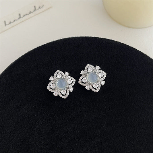 Elegant Moonstone Earrings