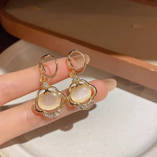Elegant Moonstone Earrings