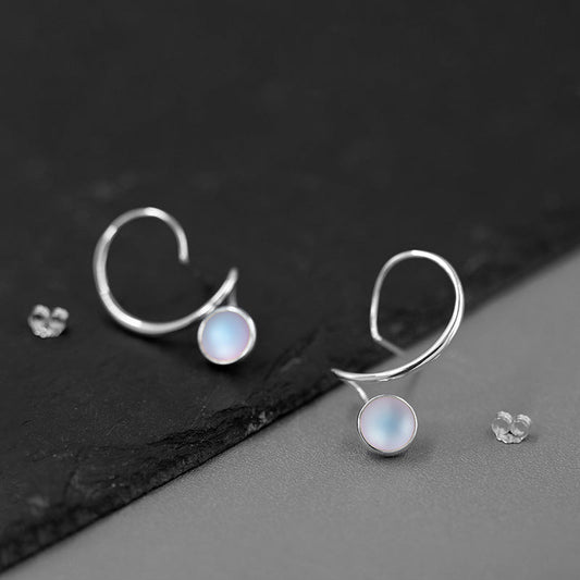 Elegant Moonstone Earrings