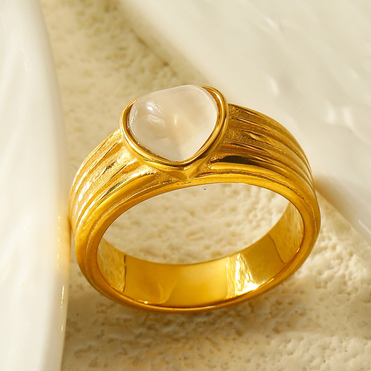 Elegant Moonstone Ring