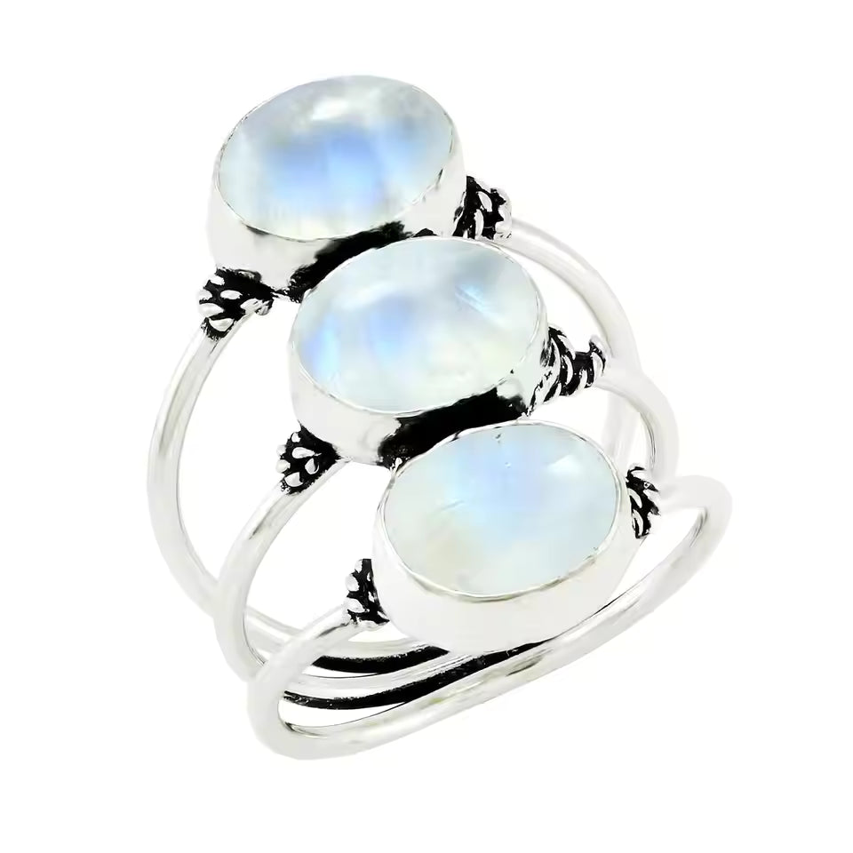Elegant Moonstone Ring