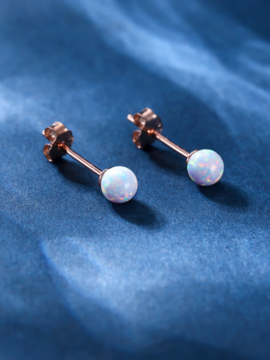 Elegant Opal Earrings