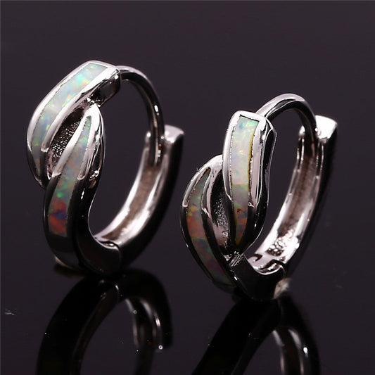 Elegant Opal Earrings