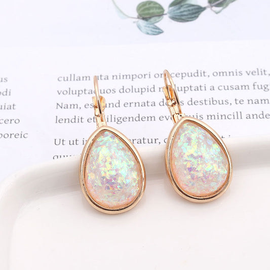 Elegant Opal Earrings