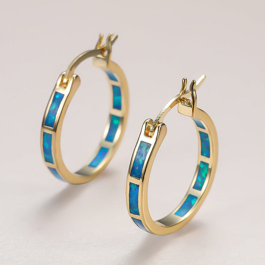 Elegant Opal Earrings