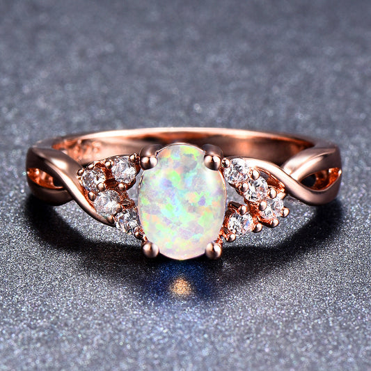 Elegant Opal Ring