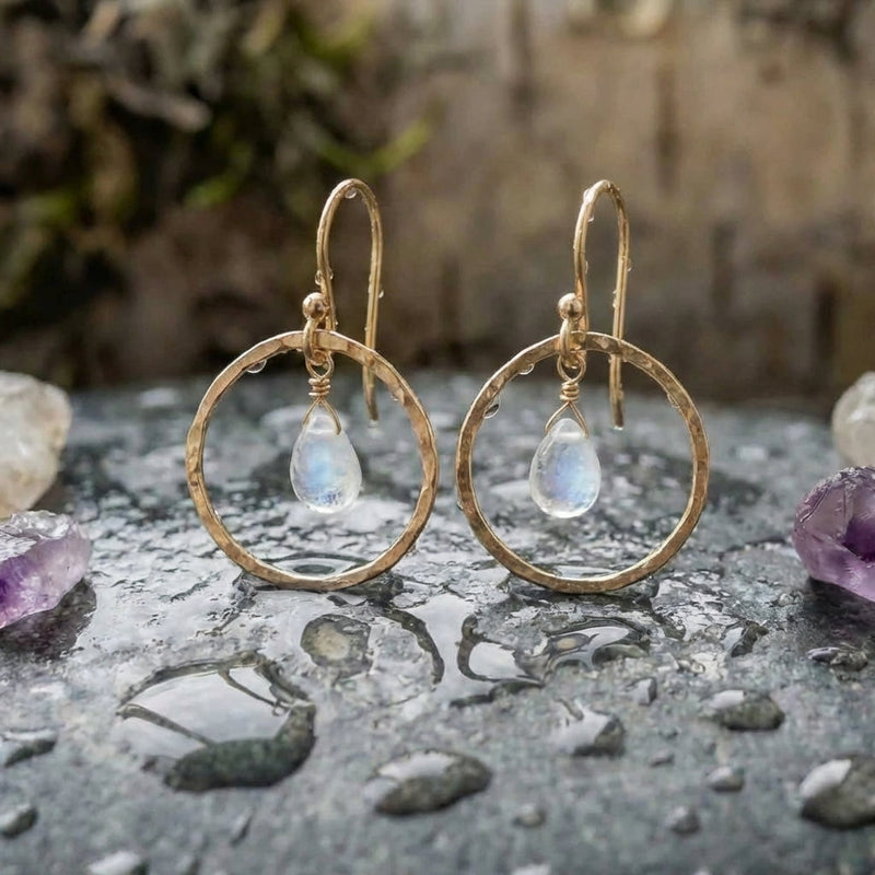 Elegant Pearl Dangle Earrings