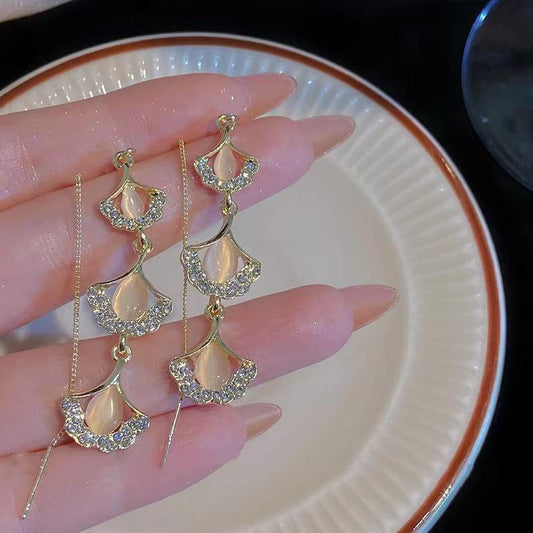Elegant Pearl Drop Earrings