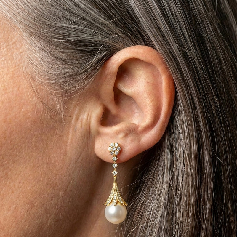 Pearl Drop Earrings