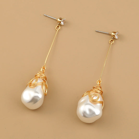 Elegant Pearl Earrings