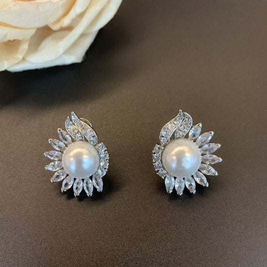 Elegant Pearl Earrings