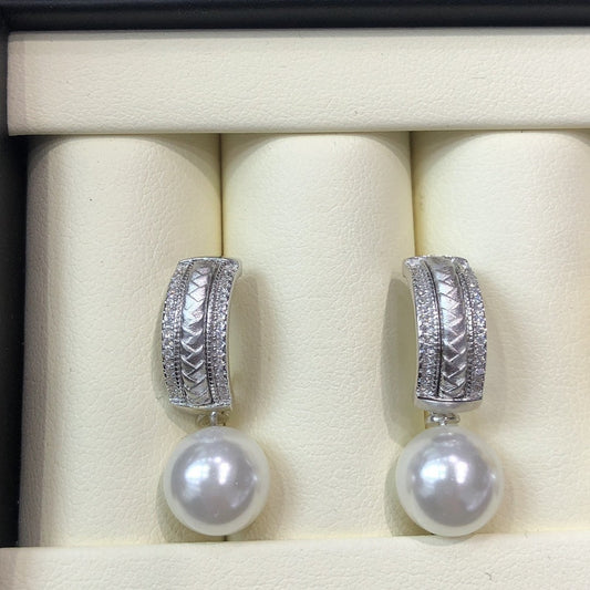 Elegant Pearl Earrings