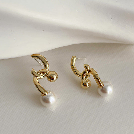 Elegant Pearl Earrings
