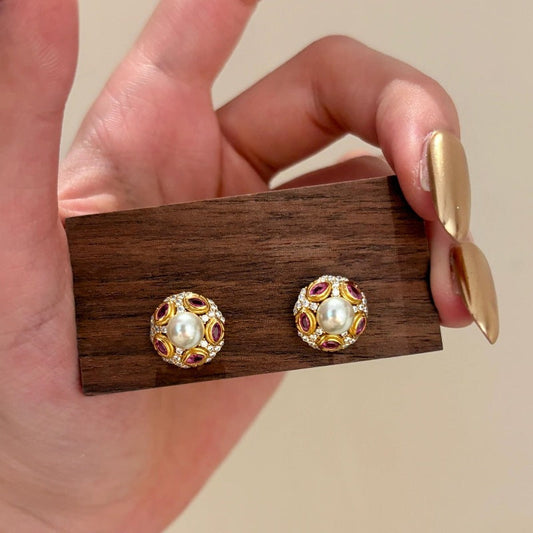 Elegant Pearl Earrings
