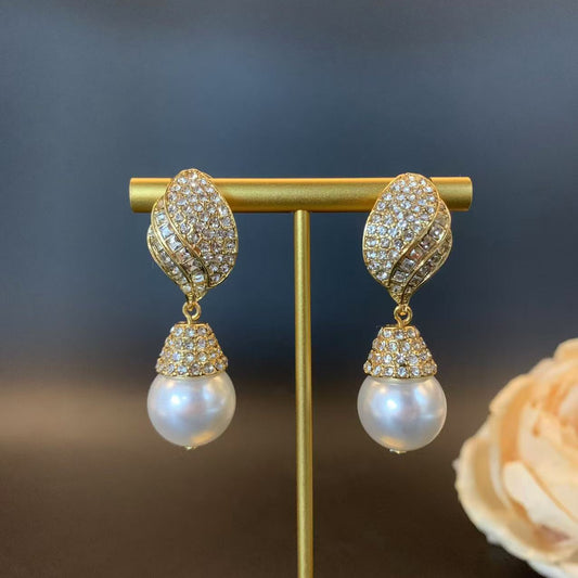 Elegant Pearl Earrings