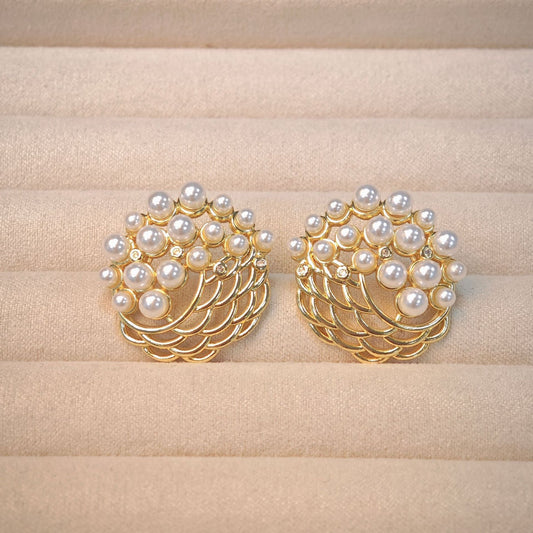 Elegant Pearl Earrings