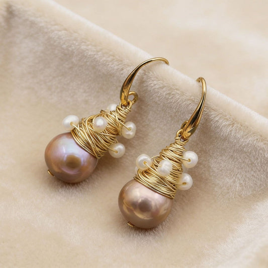 Elegant Pearl Earrings