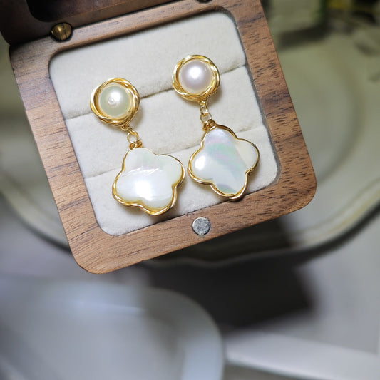 Elegant Pearl Earrings