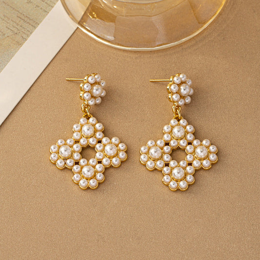 Elegant Pearl Earrings