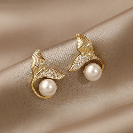 Elegant Pearl Earrings