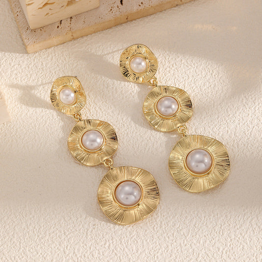 Elegant Pearl Earrings