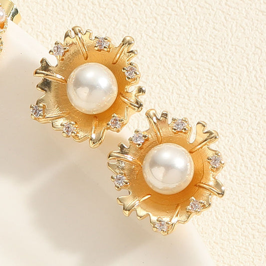 Elegant Pearl Earrings