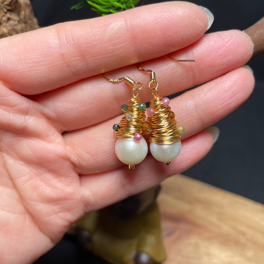 Elegant Pearl Earrings