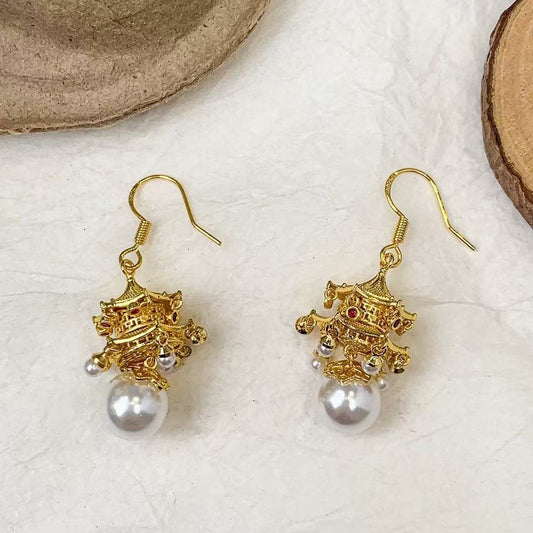 Elegant Pearl Earrings