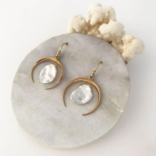 Elegant Pearl Earrings