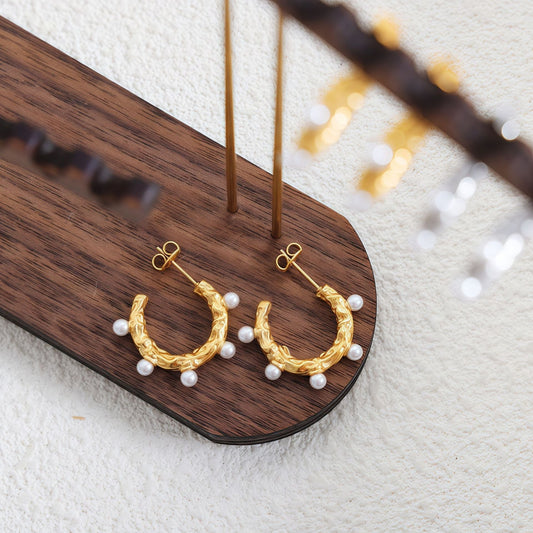 Elegant Pearl Earrings