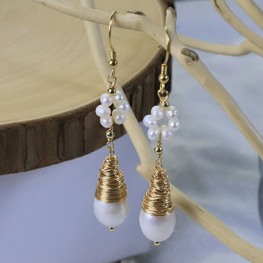 Elegant Pearl Earrings