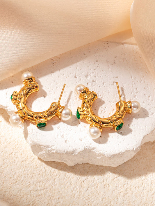 Elegant Pearl Earrings