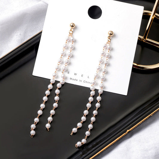 Elegant Pearl Earrings