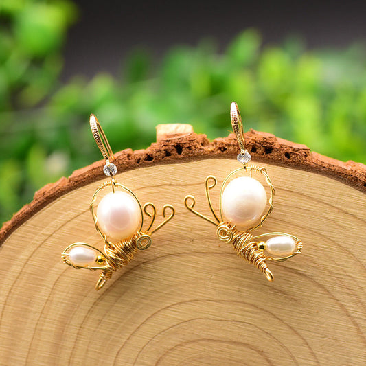Elegant Pearl Earrings