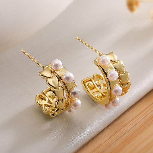 Elegant Pearl Earrings