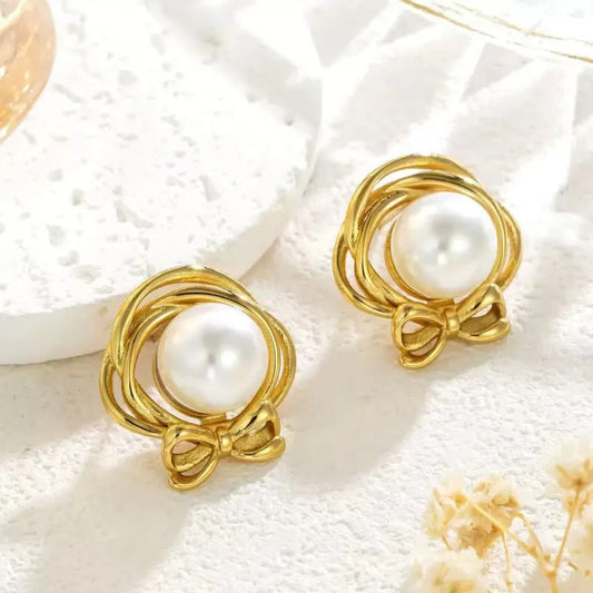 Elegant Pearl Earrings