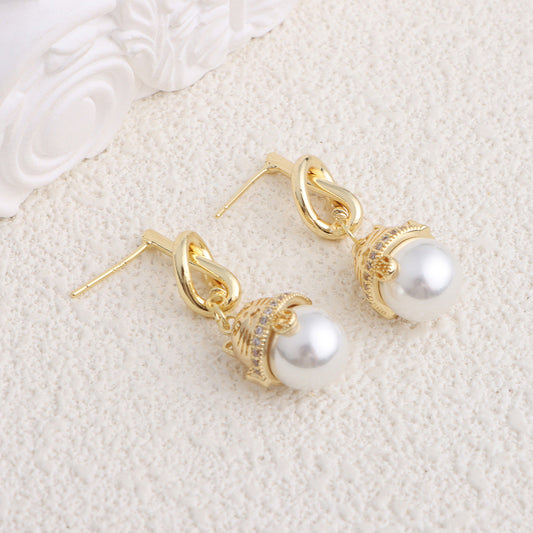 Elegant Pearl Earrings
