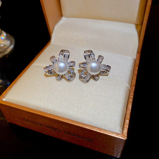 Elegant Pearl Earrings