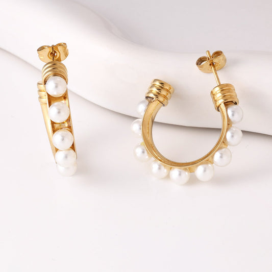 Elegant Pearl Earrings