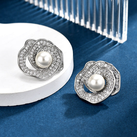 Elegant Pearl Earrings