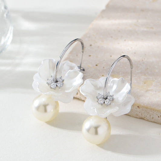 Elegant Pearl Earrings